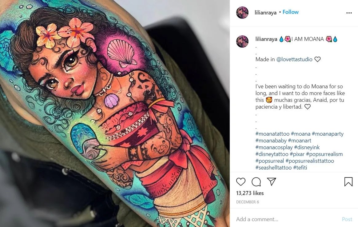 Disney's Moana: 10 Tattoos That Even Maui Would Want Inked On His Body 610_x_963_jpg