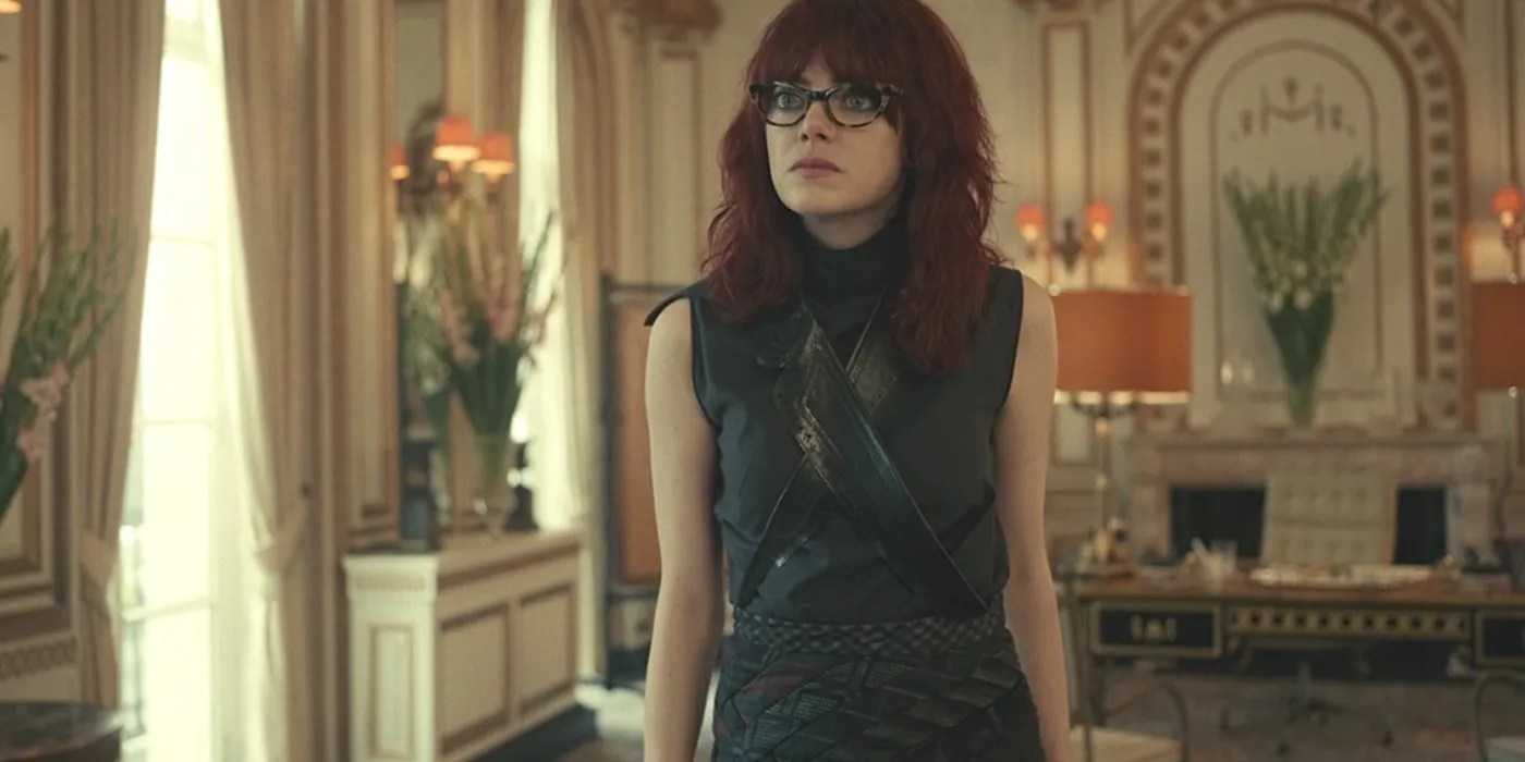 The Outfits In Cruella . Every Costume Outfit Adult Cruella Wears Screen Rant