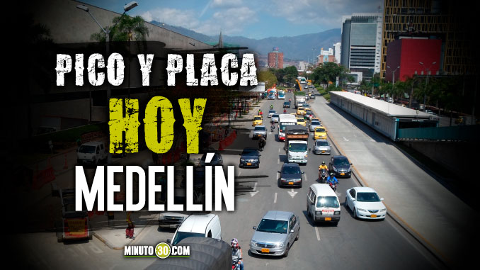 Hoy tampoco circulan motos de dos y cuatro tiempos con placas iniciadas en 9. Estos Son Los Digitos Del Pico Y Placa Ambiental Que Rigen Para El Viernes 5 De Octubre En Medellin Minuto30 Com