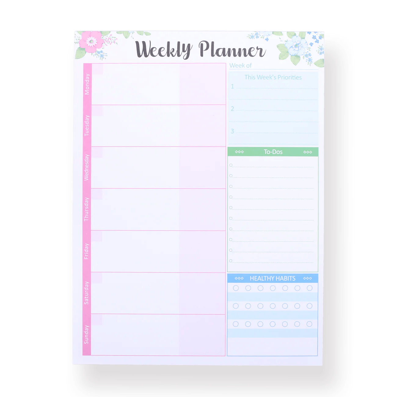 Weekly Planner Notepad B Stationery Pal