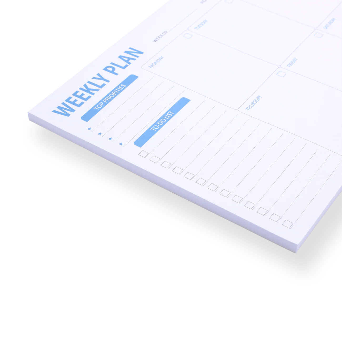 Weekly Planner Notepad D Stationery Pal