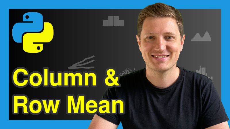 Mean Of Columns Rows Of Pandas Dataframe In Python 2 Examples - Dark Illustrations - Modern High Resolution Collection