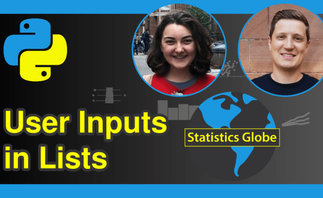 Add User Input To Python List (4 Examples) | ValueError & Break