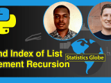 Find Index Of List Element Using Recursion In Python 2 Examples