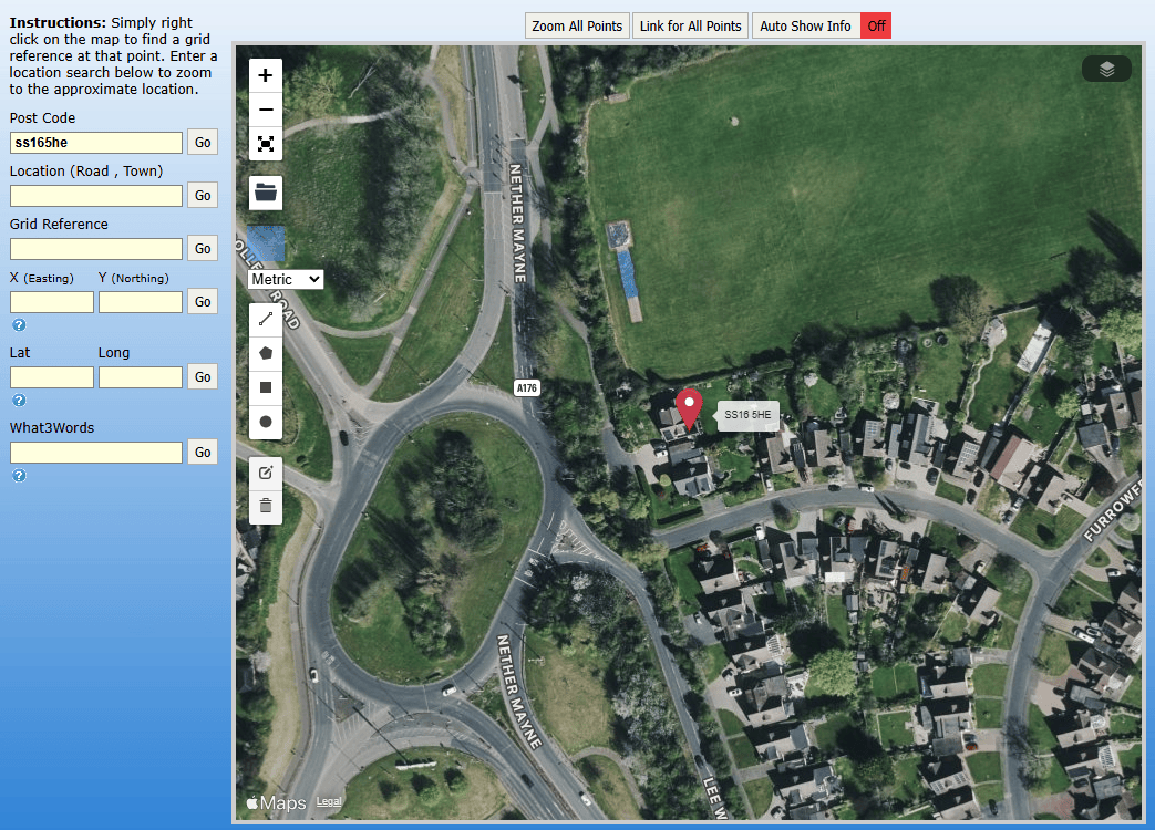 How To Find Your Site With Grid Reference Finder Stats Search Grf3 