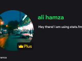Ali Hamza S Stats Streams And More Stats Fm