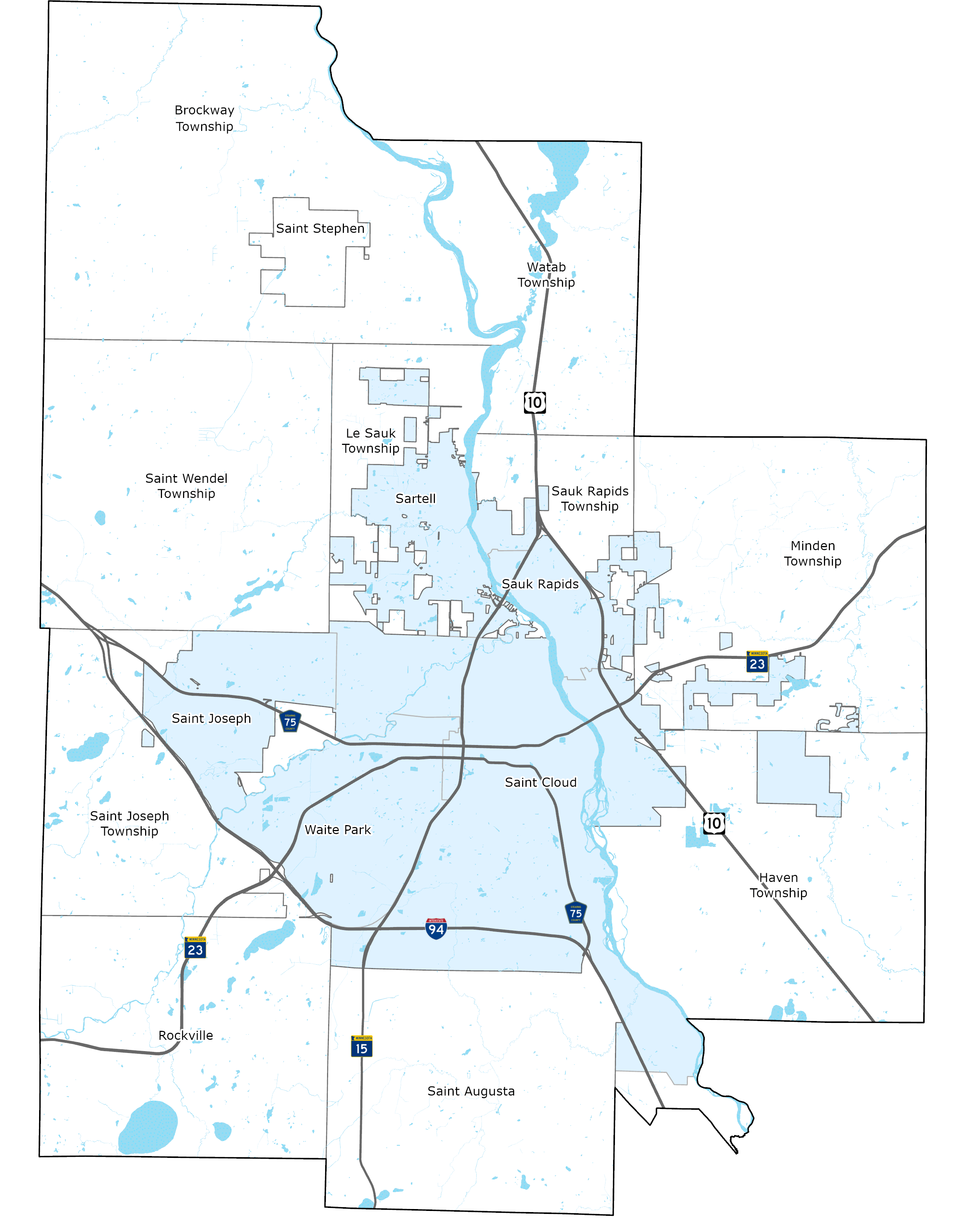 Saint Cloud Area Planning Web Map 