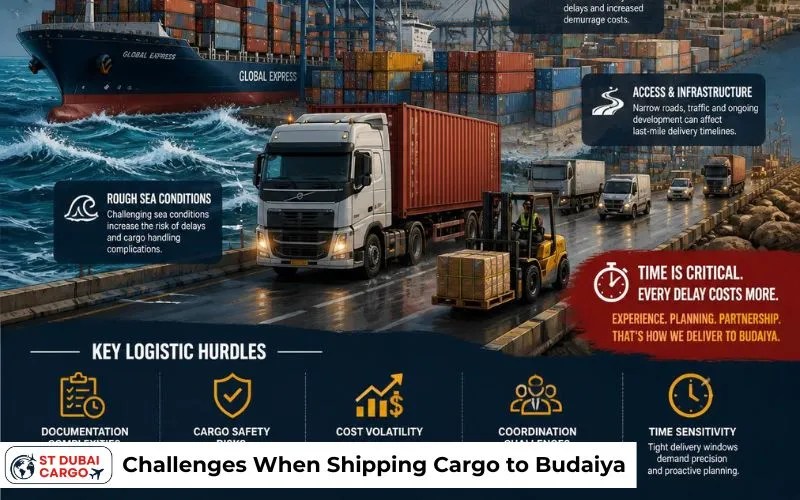 Challenges When Shipping Cargo to Budaiya
