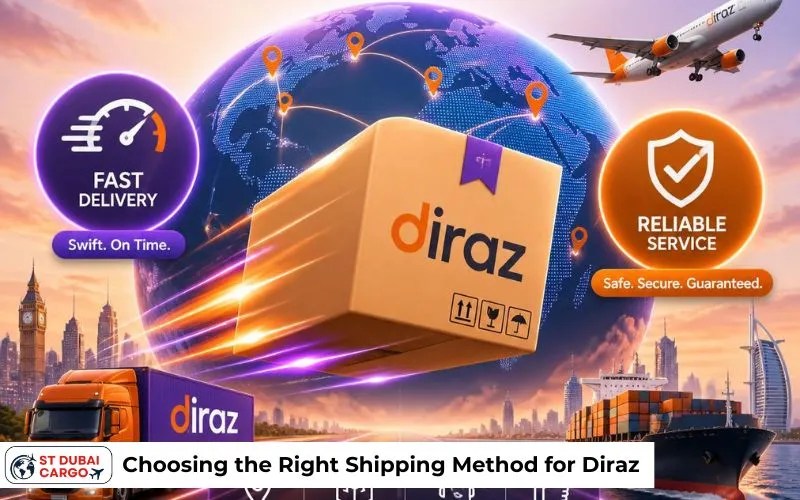 Choosing the Right Shipping Method for Diraz