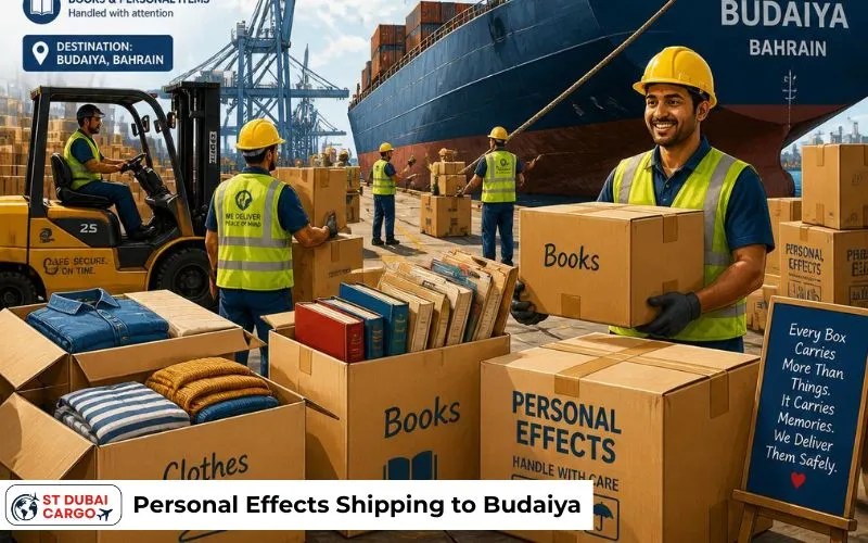 Personal Effects Shipping to Budaiya
