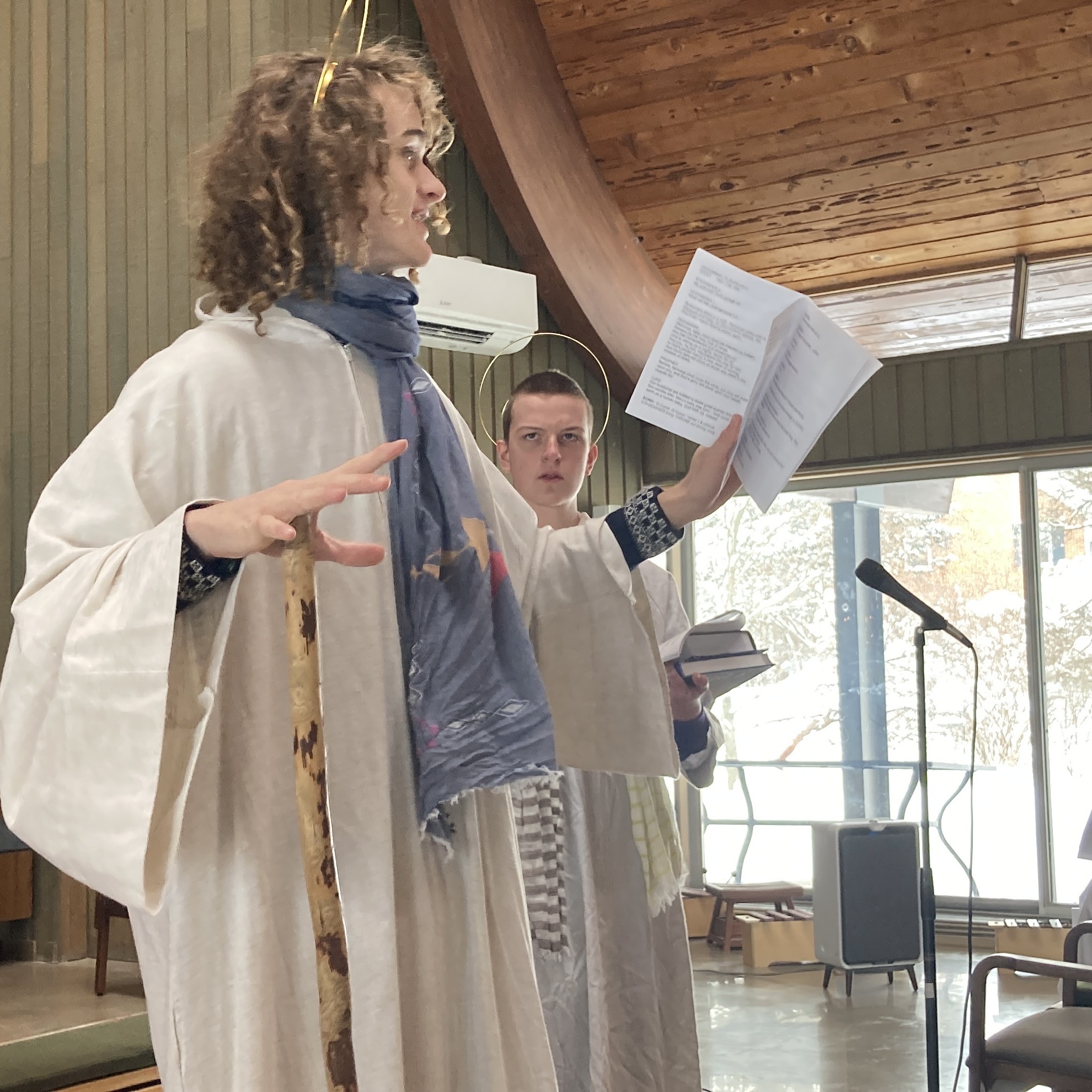 Then Saint Matthew shows up. Who is this guy?