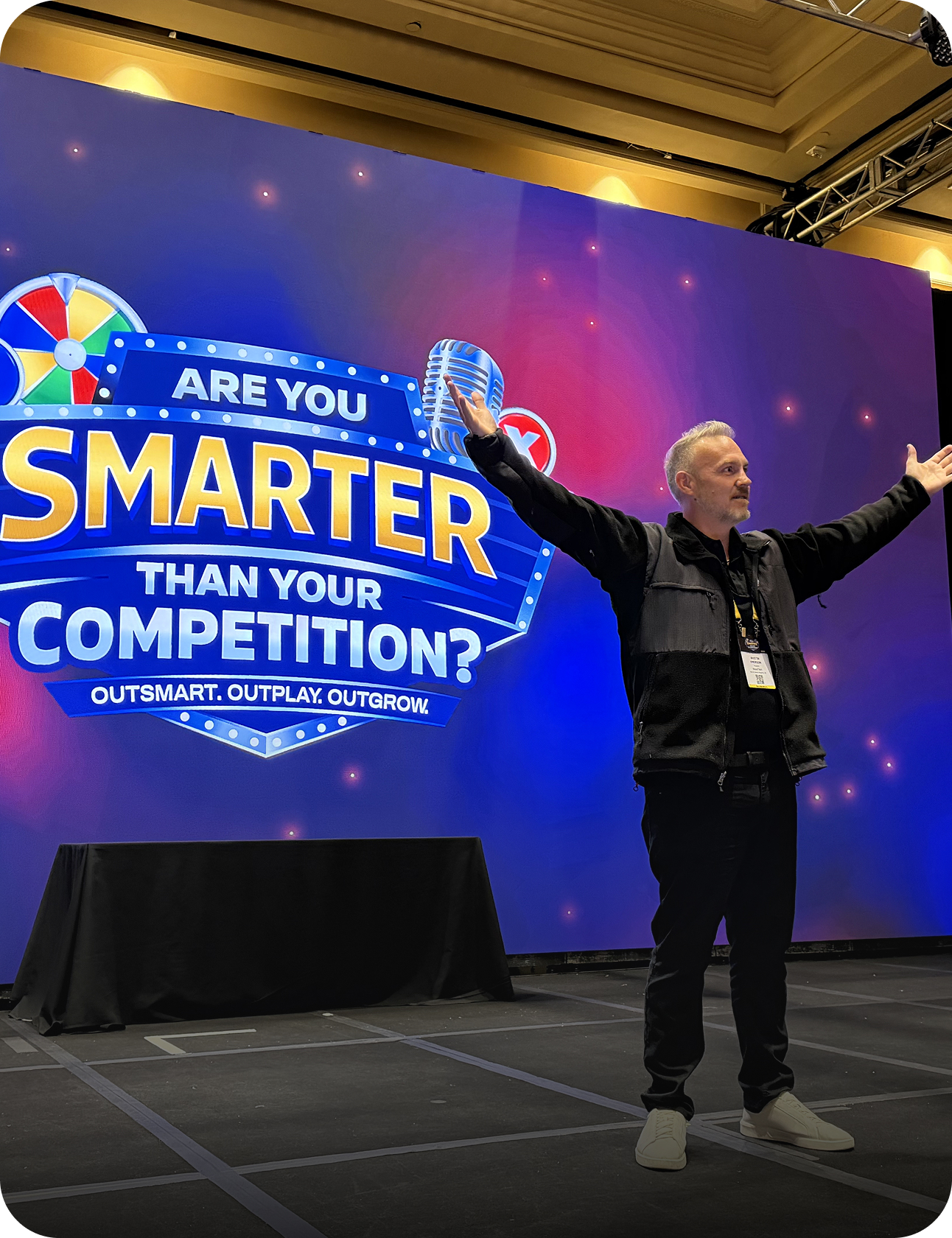 Dustin Emerson at Are You Smarter Than Your Competition TMT Bootcamp