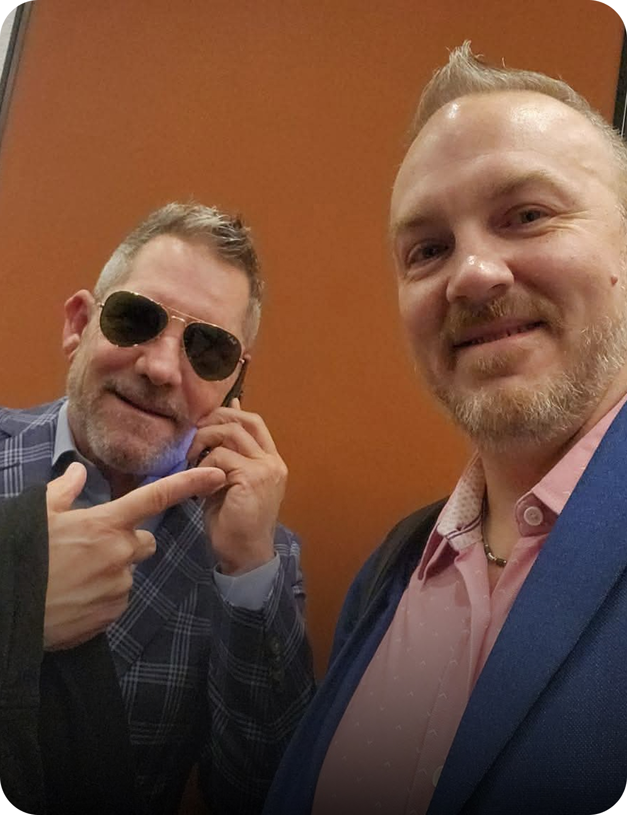 Dustin Emerson with Grant Cardone