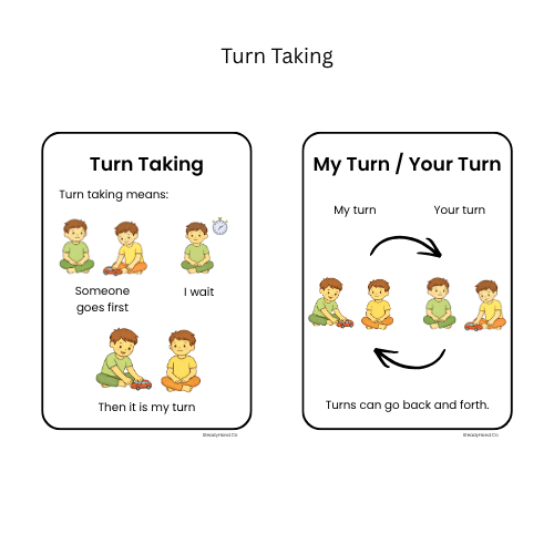 Turn Taking Visual Support