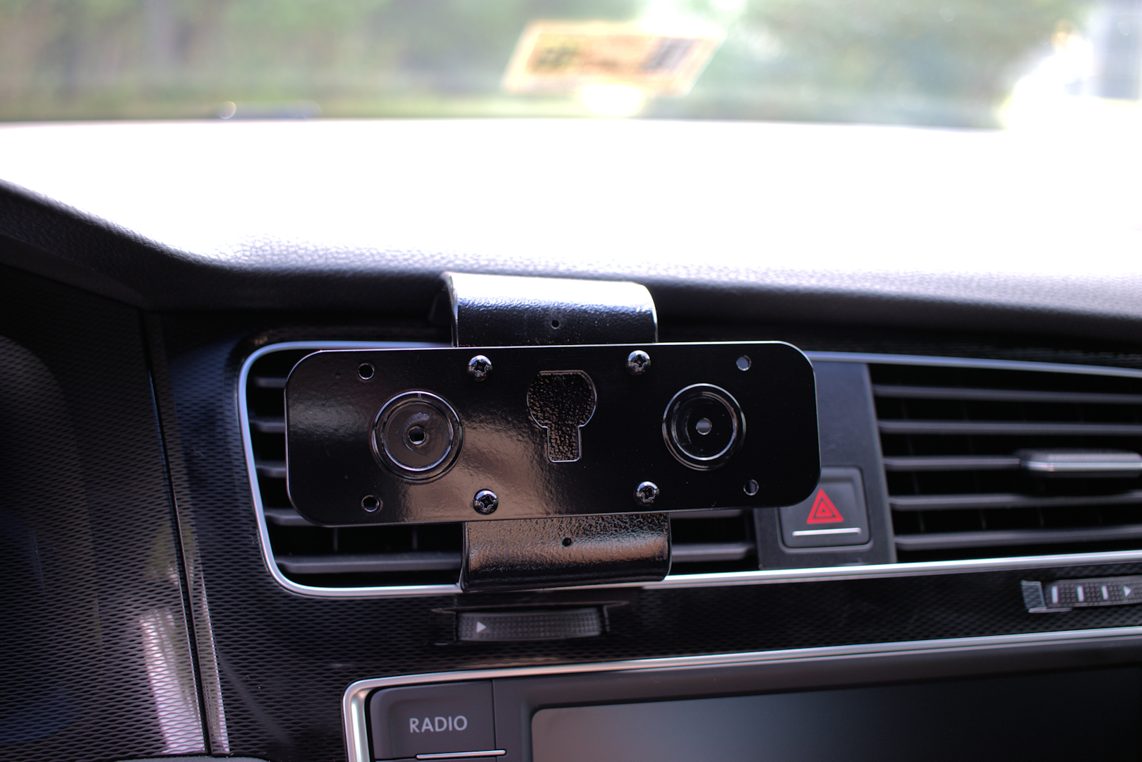 Ham Radio Display Relocation | Stealth GTI