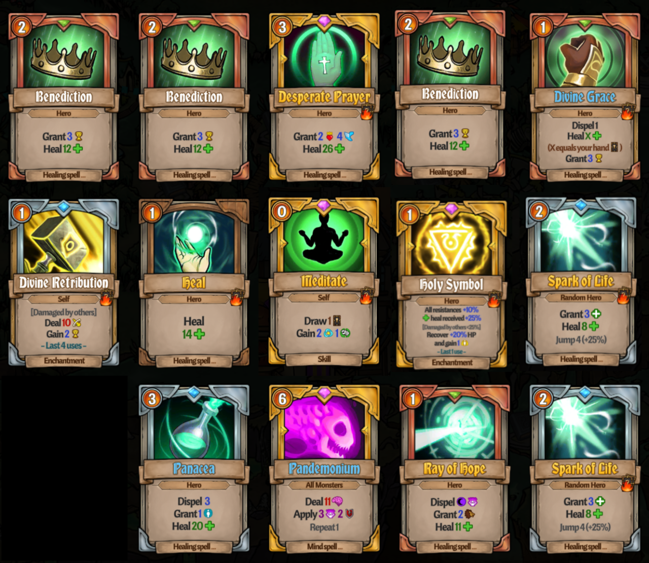 Across the obelisk wining builds for starting team