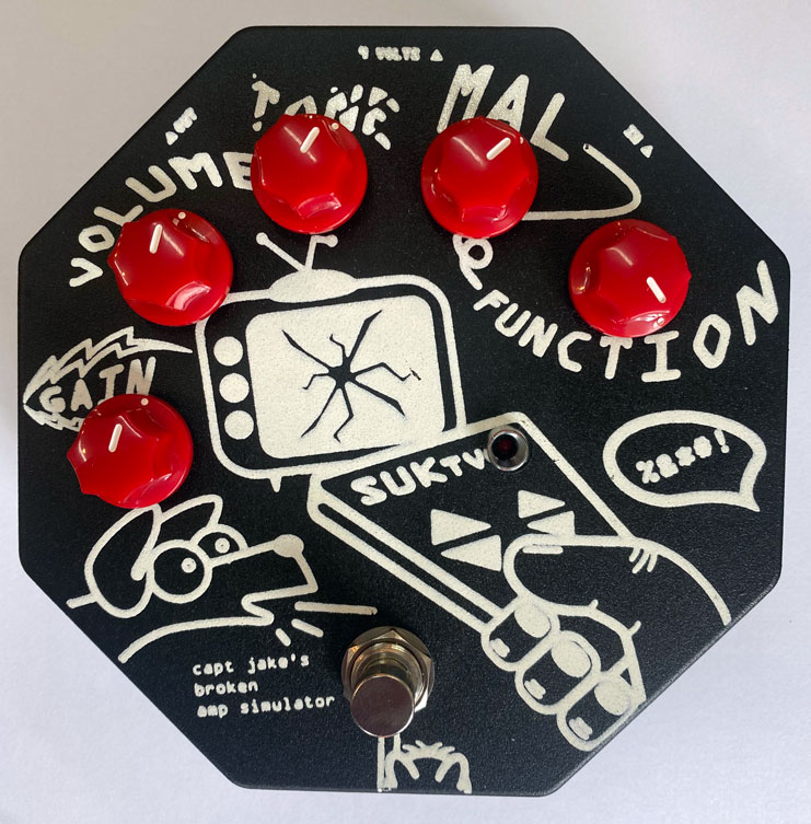 Steamboat Capt Jake's Broken Amp Simulator Fuzz - Steamboat Amps
