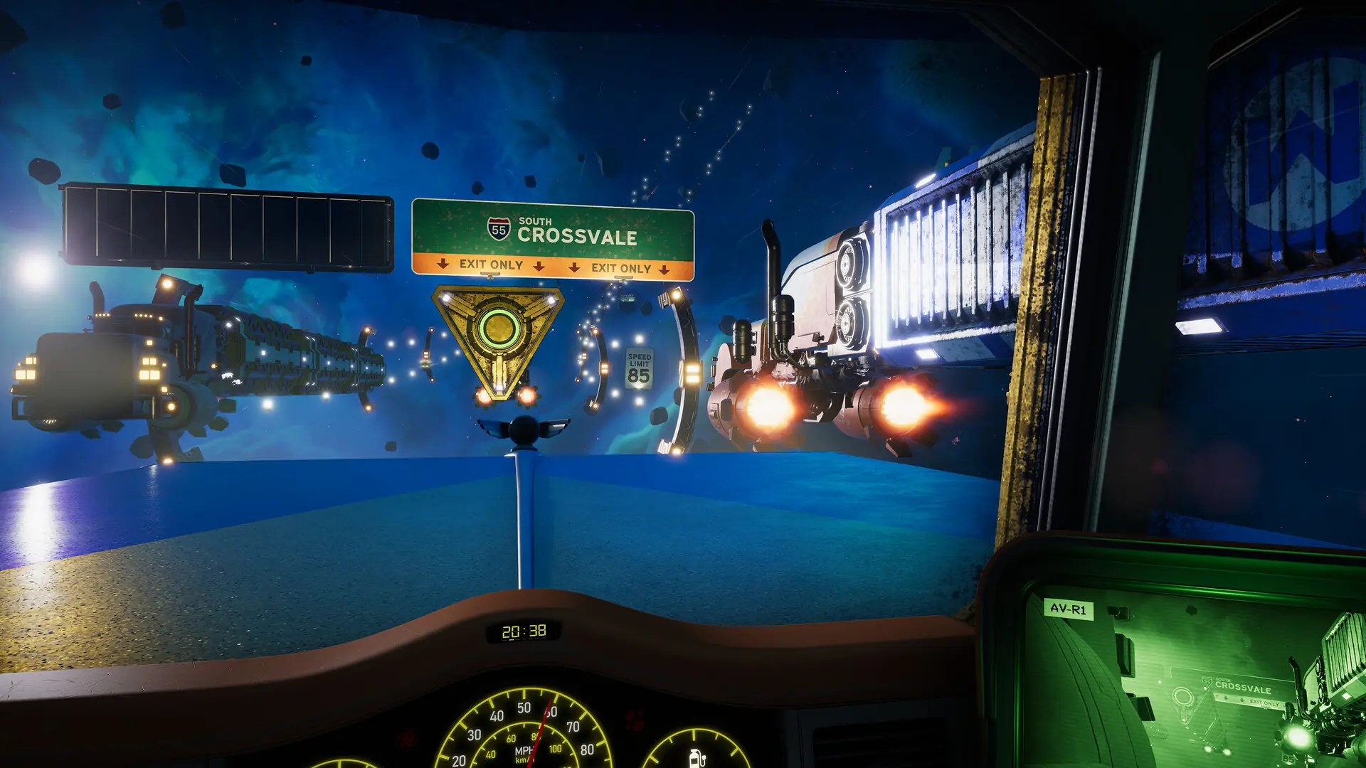 Star Trucker Is More Than Euro Truck In Space And It Is Playable On