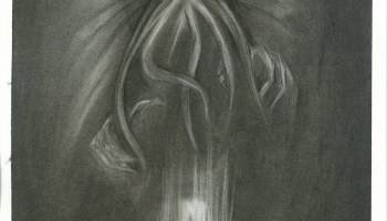 Cthulhu Limited Edition Print Of The Original Drawing From NJLFX.
