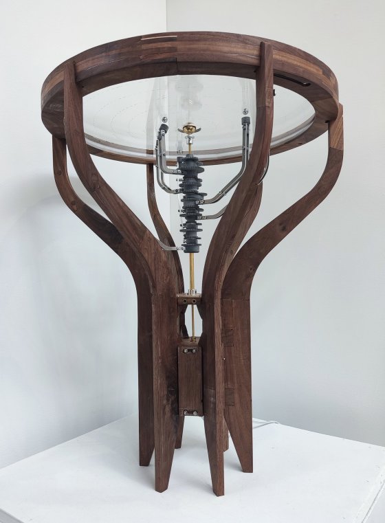 Solaris coffee table orrery from Animaro.