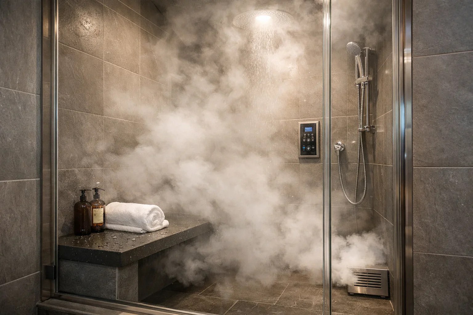 Can a Steam Shower Generator Work in a Small Shower?