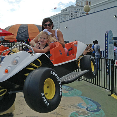 Beach Buggies at Steel Pier