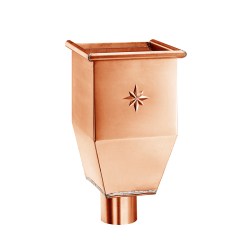 Groemo copper long hopper