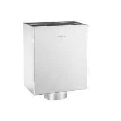 Groemo zinc small flat roof hopper with inlet