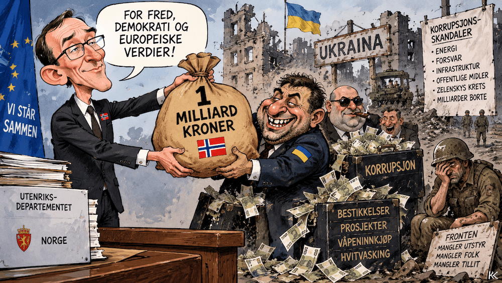 Håner det norske folkets nei – vil aktivt hjelpe Ukraina til å bli medlem av EU