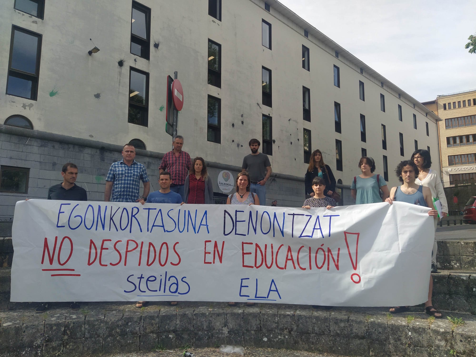 Exigimos al departamento de educación de navarra que garantice la