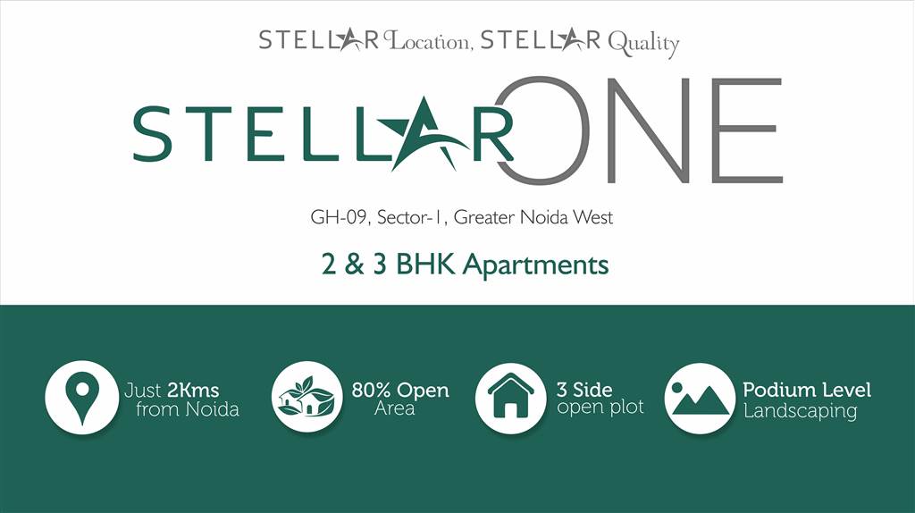 2 BHK Flats in Noida Stellar One 2 BHK & 3 BHK Residential project