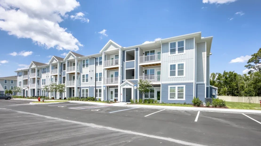 Mario Performed Blower Door Testing for Energy Code Compliance for Apartment Buildings like this in The Pointe at Palm Bay