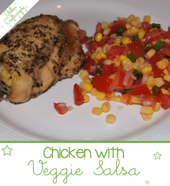 Chicken with Veggie Salsa