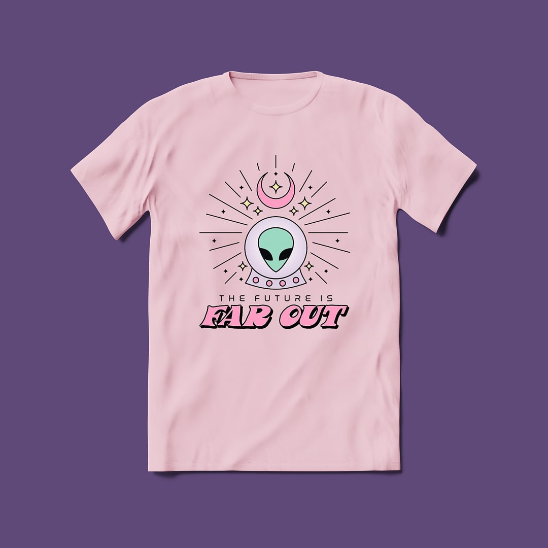 Alien Graphic Tee ⋆ Stellar Skeleton 