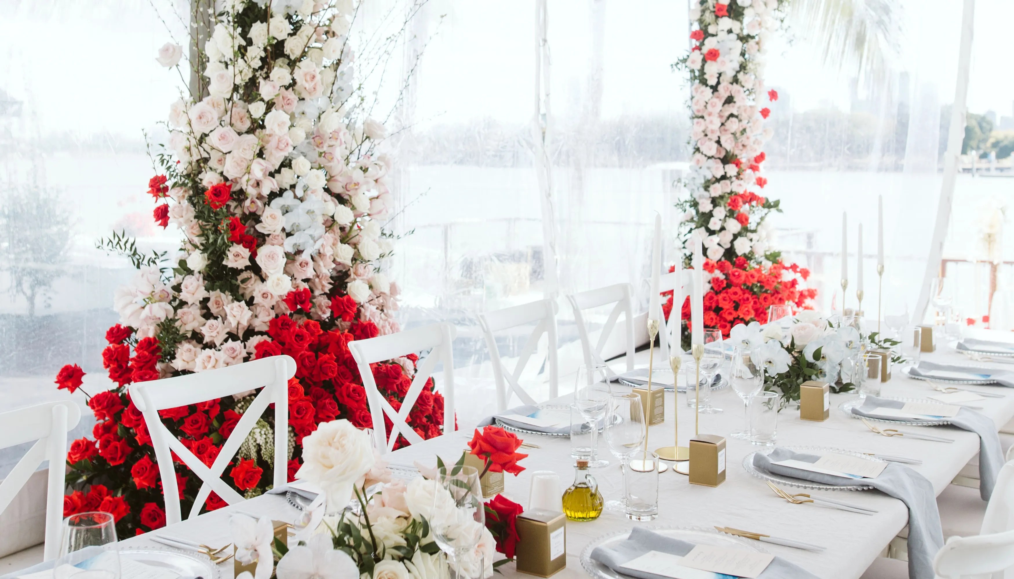 Romantic Wedding Floral Arrangement in Brisbane