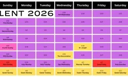Lent 2026 Calendar