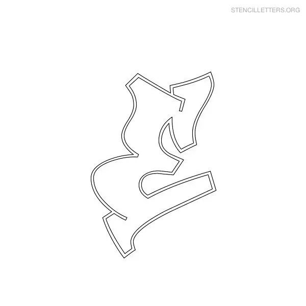 stencil letters e printable free e stencils stencil letters org