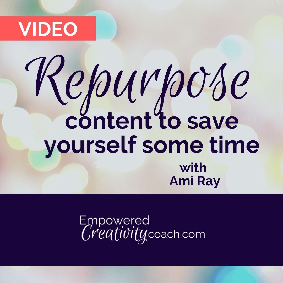 Repurposing Content to Save Yourself Some Time
