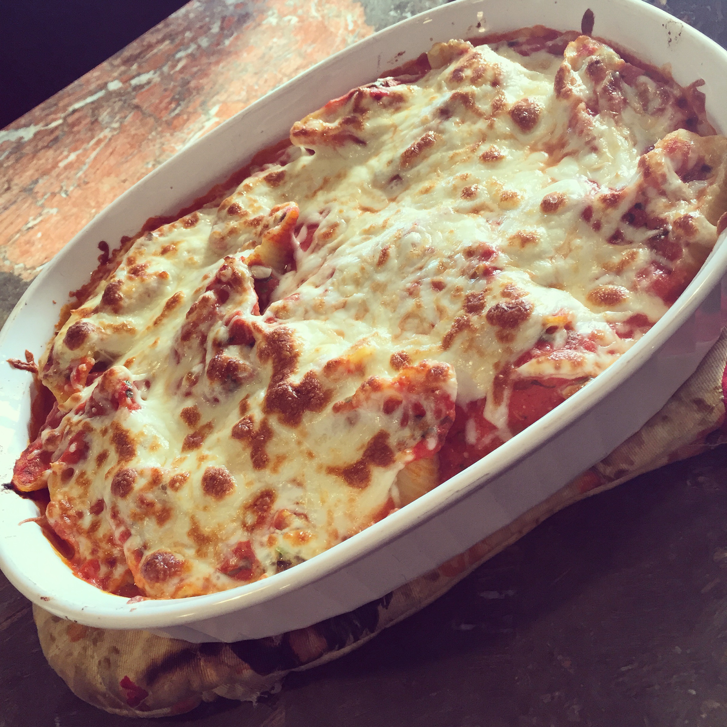 Penne Alla Gigi Trois Fois Par Jour Marilou's Giant stuffed Pasta Shells alla Gigi – Vanilla Bean