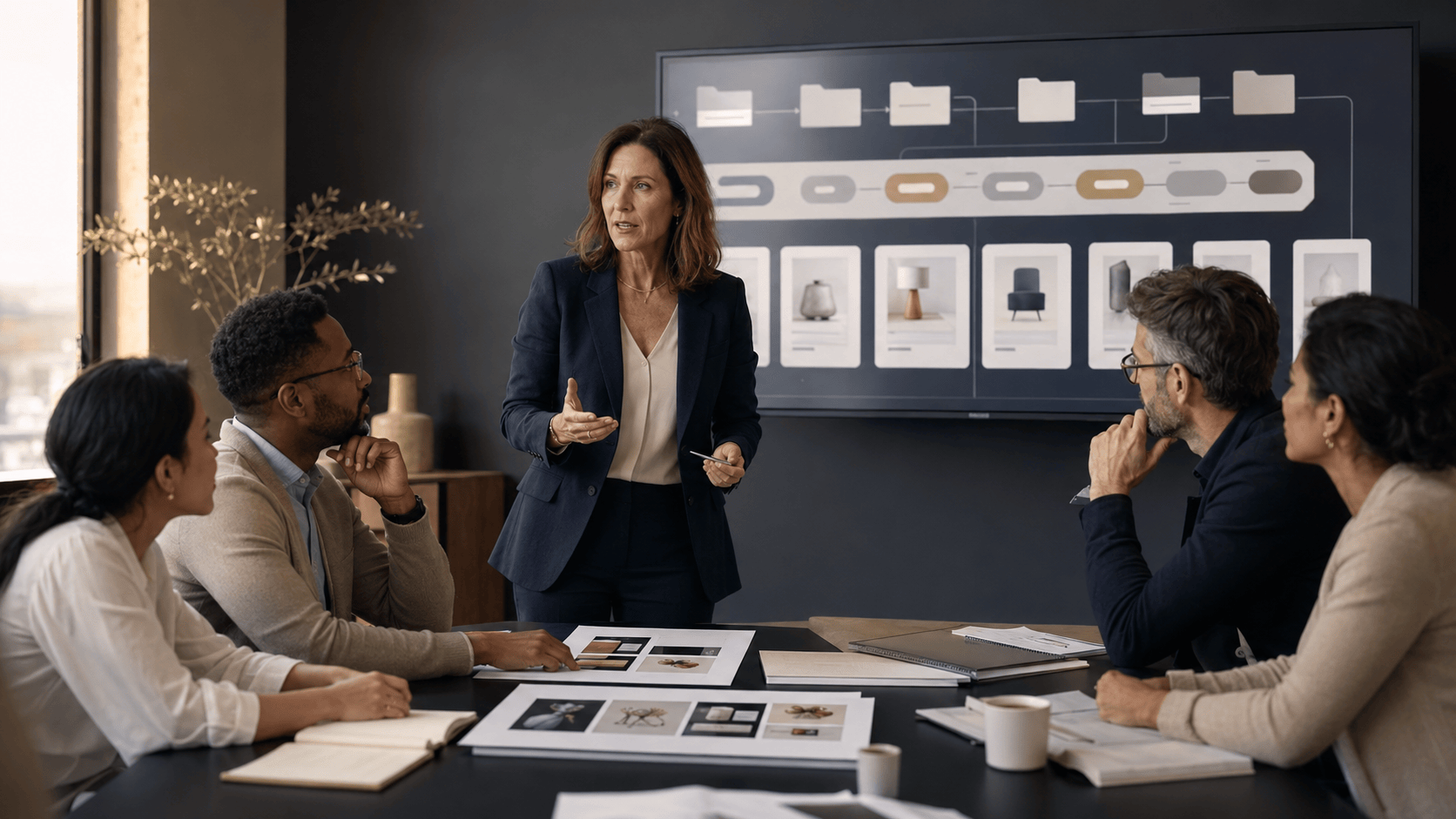eCommerce operations leader aligning cross-functional stakeholders around catalog strategy