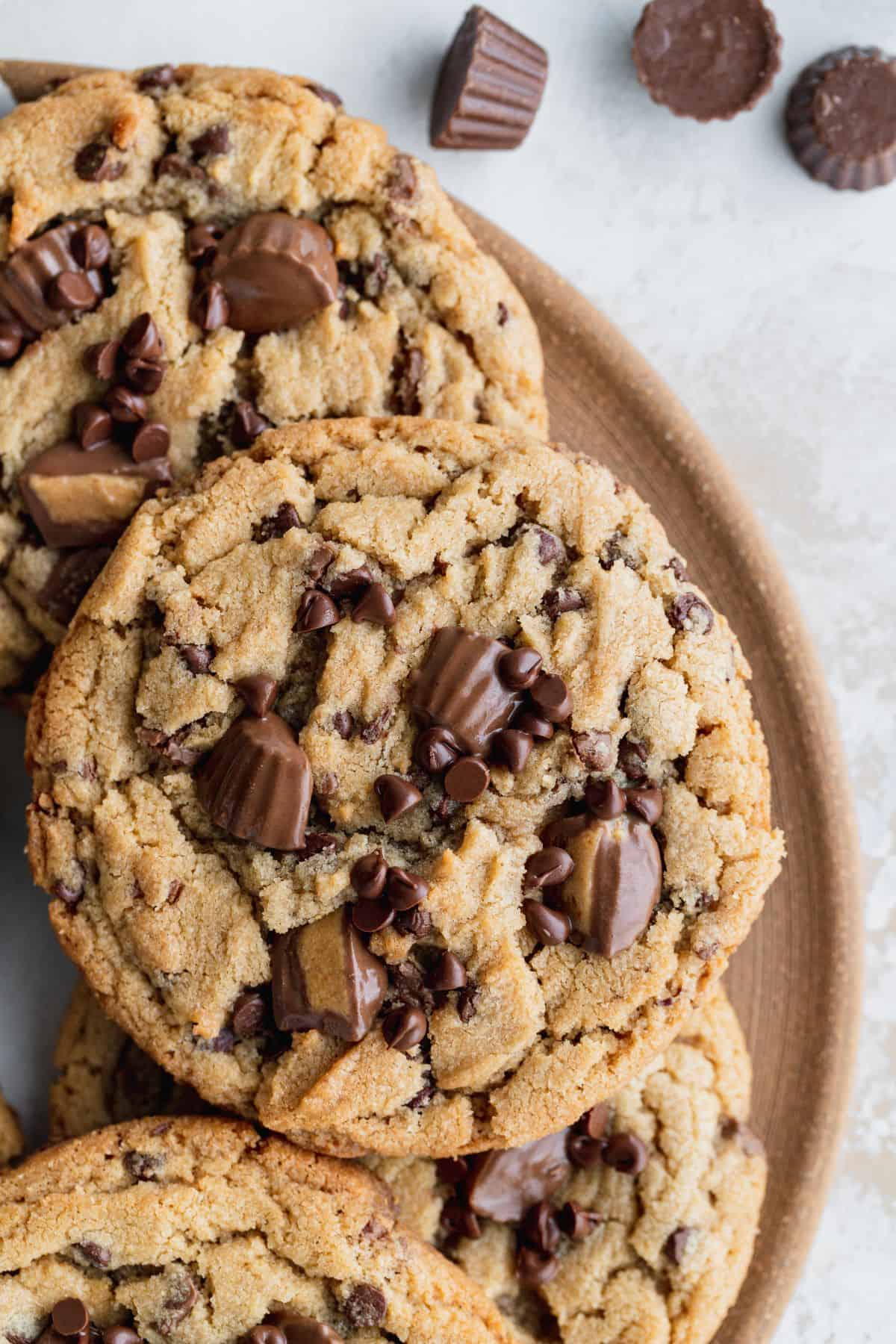 Peanut butter chip chocolate cookies valerie valdez. Reese S Peanut Butter Chip Cookies Stephanie S Sweet Treats