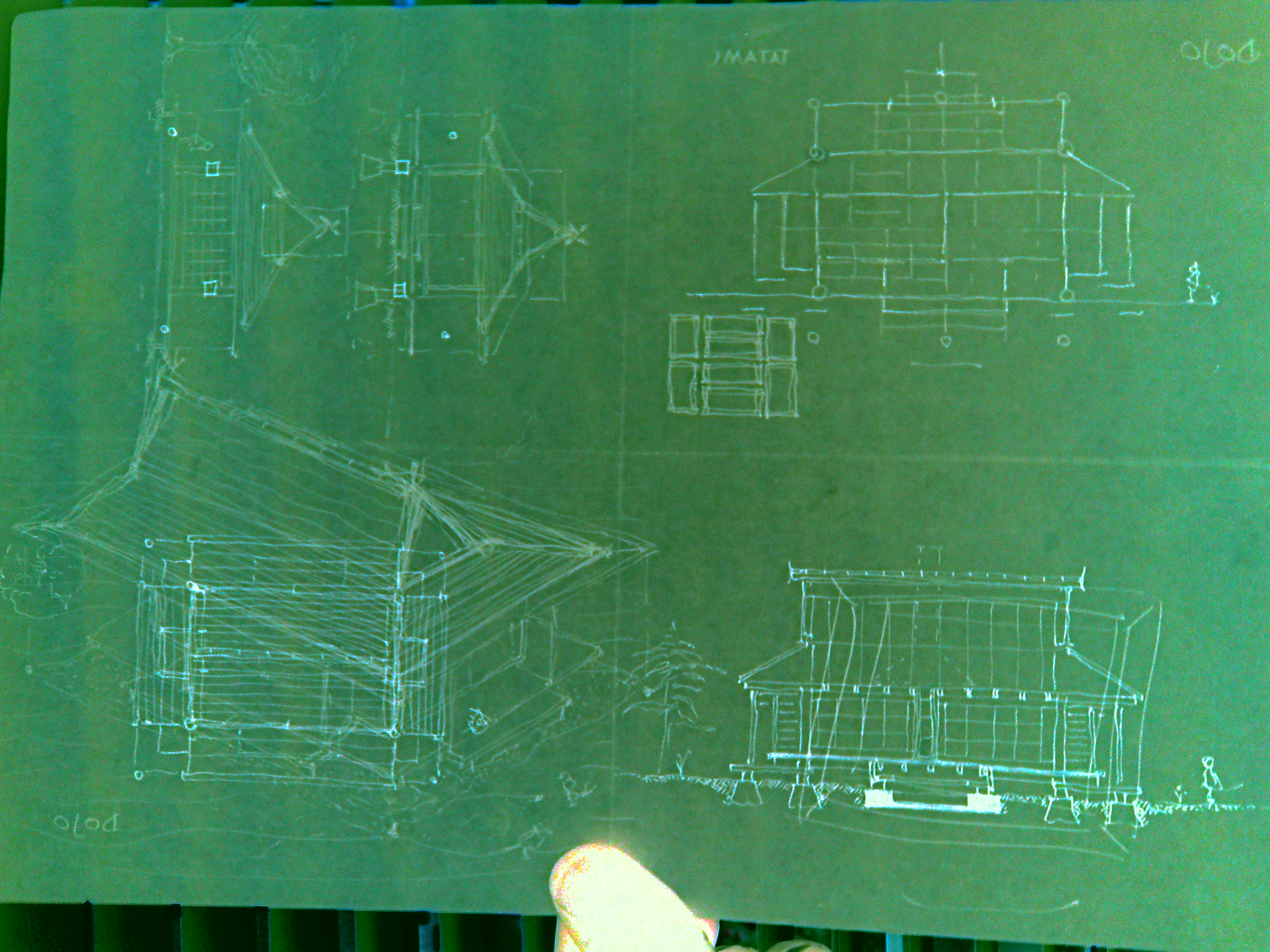 initial sketch based on tatami