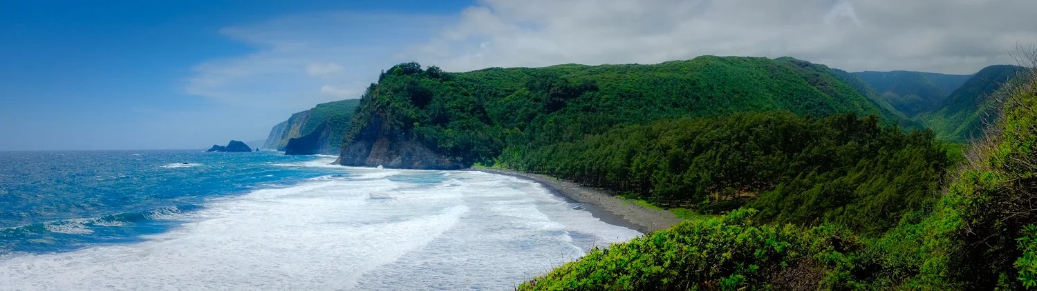  Shot on Hawaii Island using the motion panorama feature.  