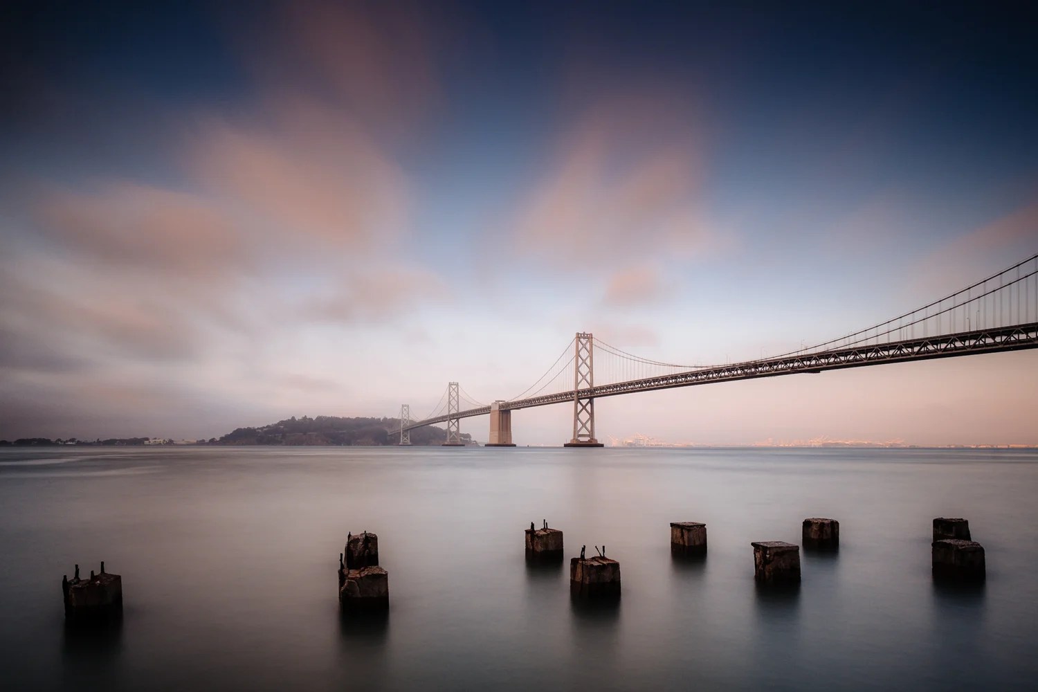 Bay Bridge, X-Pro1 and XF 14mm.