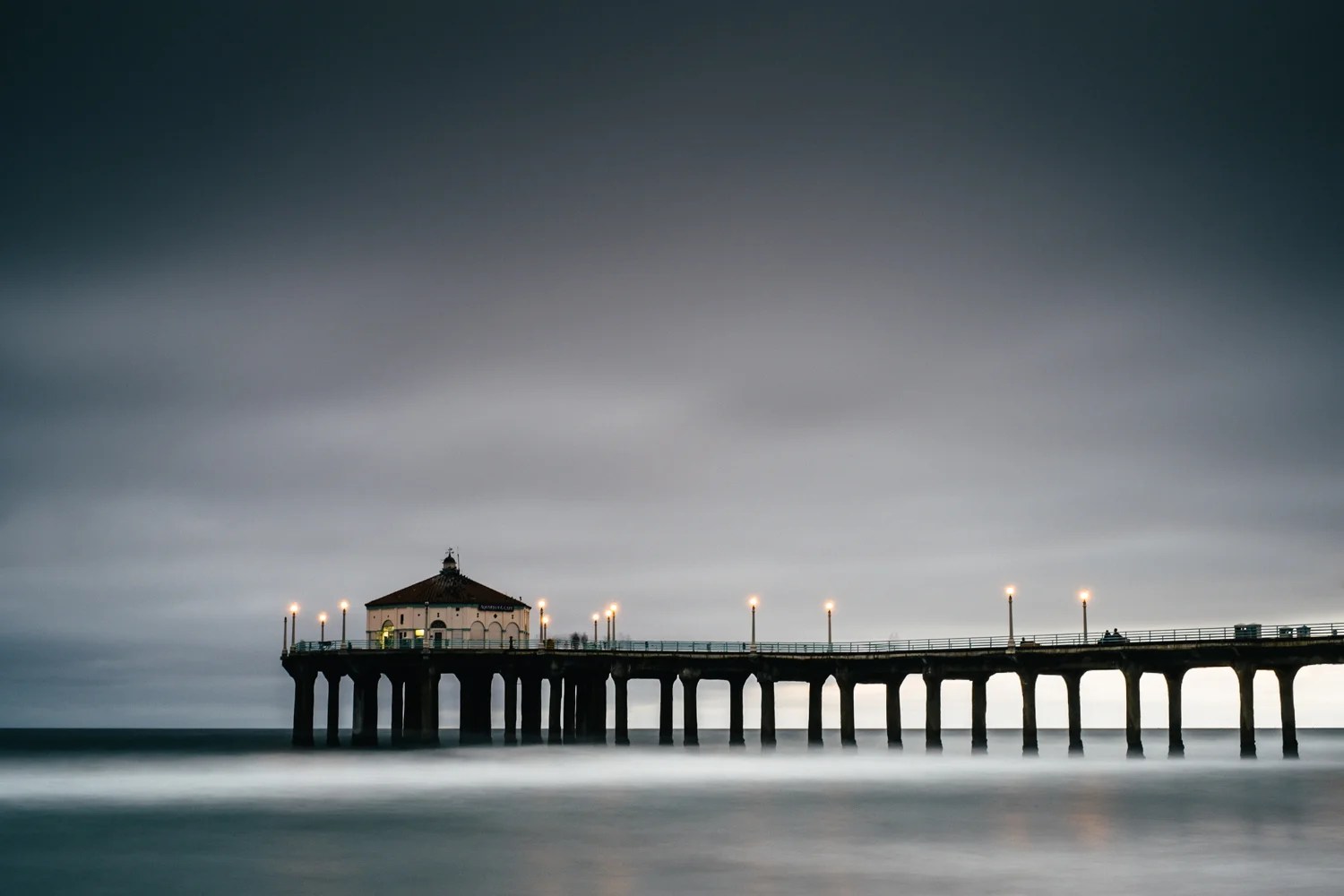 Manhattan Beach Pier, X-Pro1 and XF 35mm.