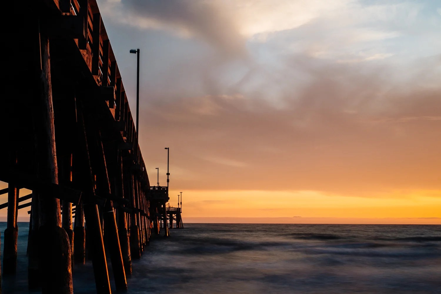 Newport Beach Pier, X-Pro1 and XF 35mm.