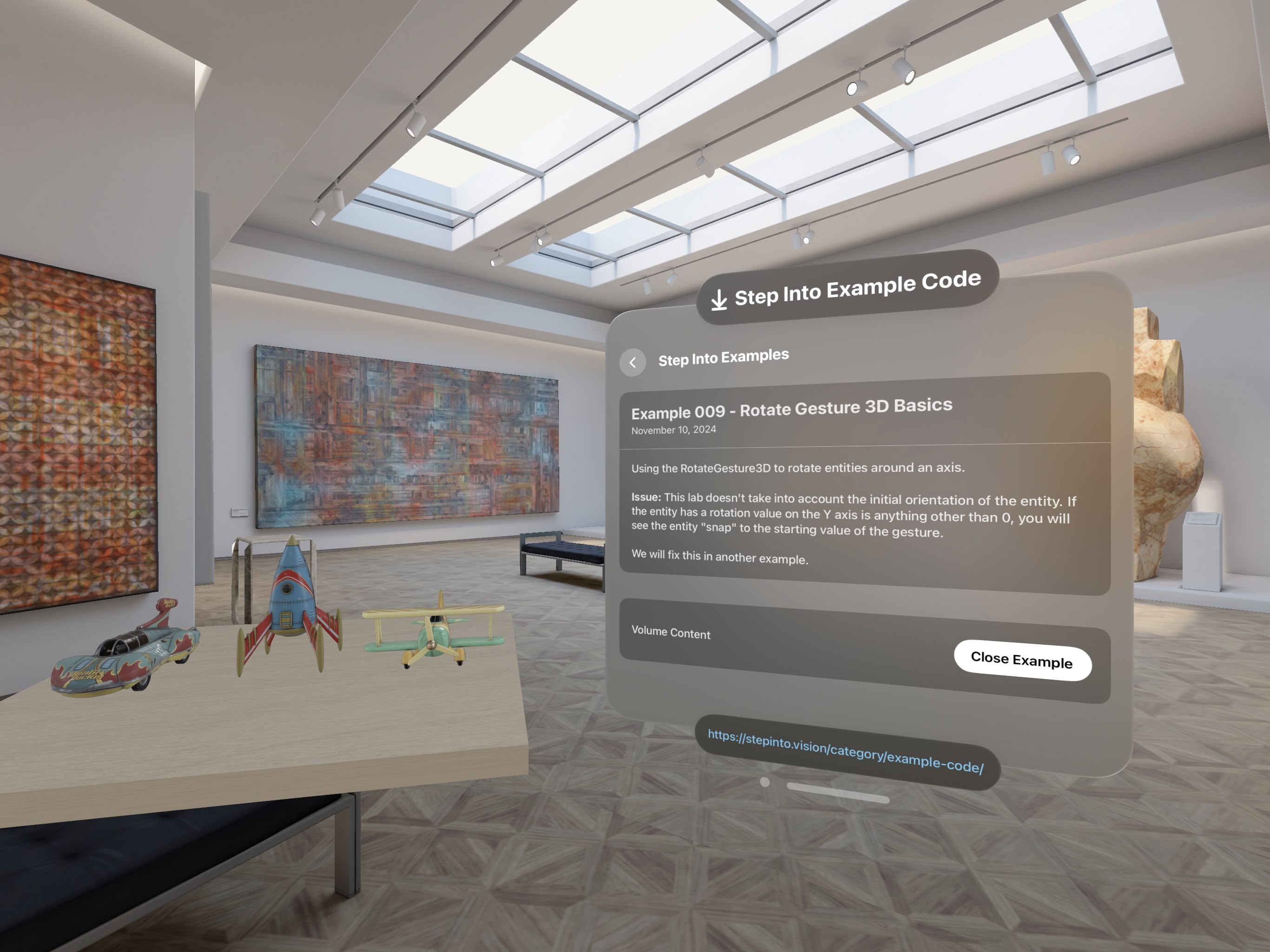 Rotate Gesture 3D