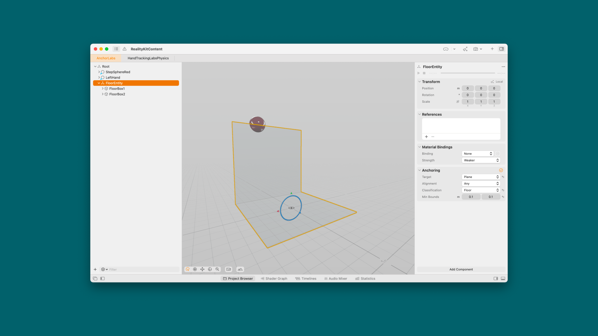 How to create a Spatial Tracking Session