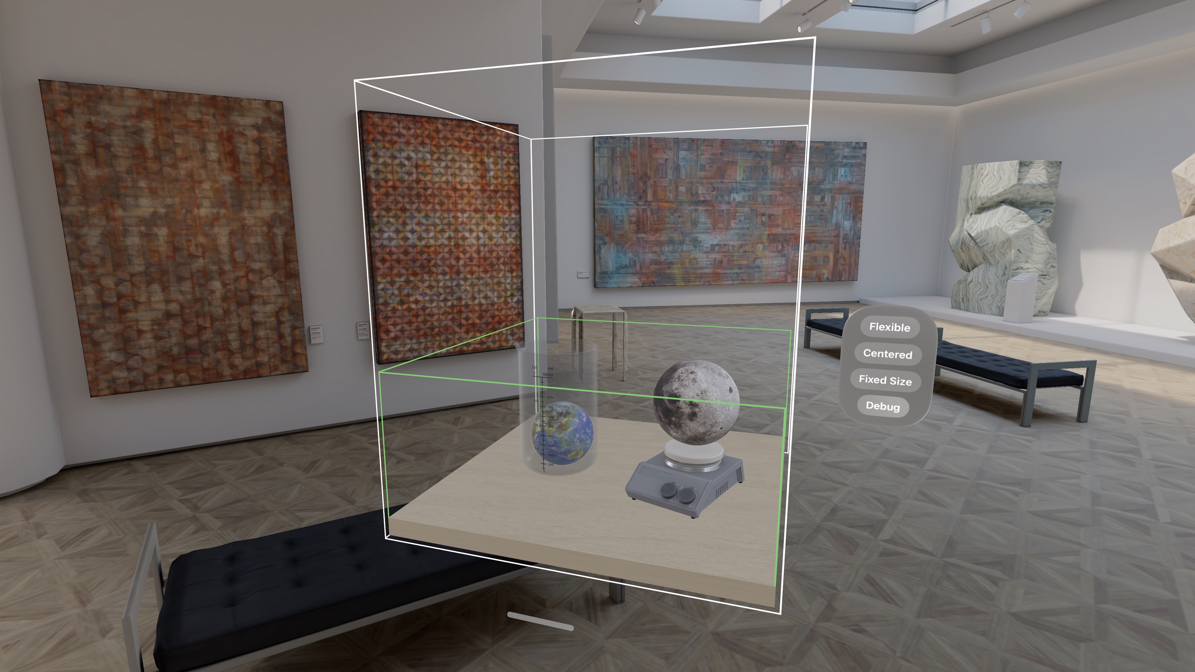 Spatial SwiftUI: realityViewSizingBehavior