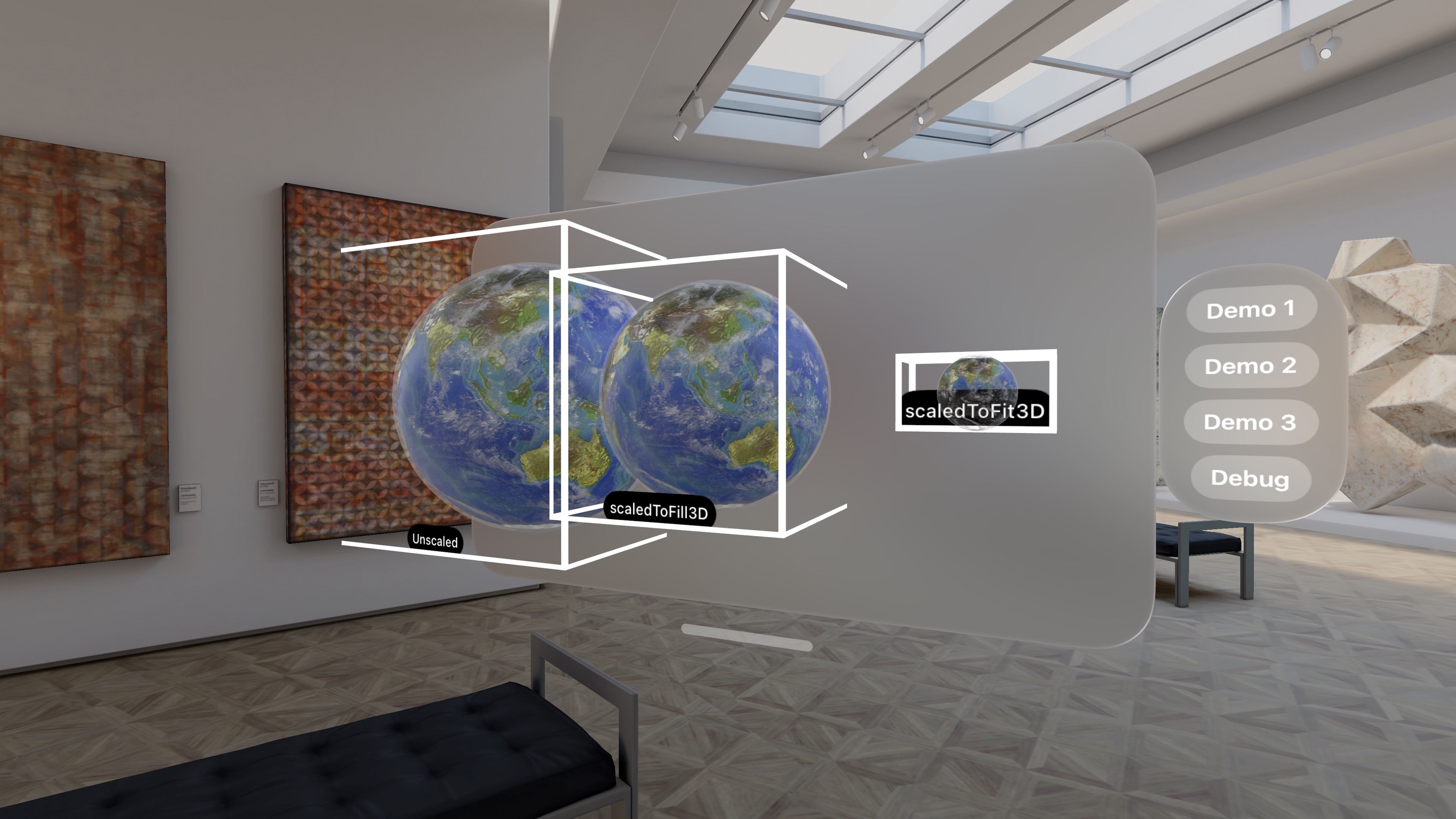 Spatial SwiftUI: scaling views